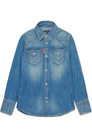 Dsquared2 Klassisches Jeanshemd