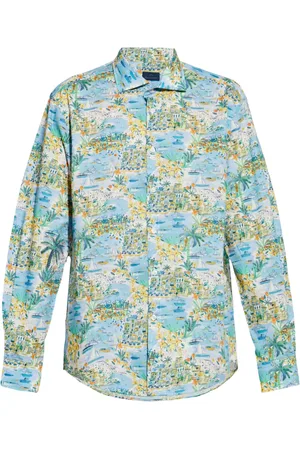 Paul & Shark Hemd mit grafischem Print
