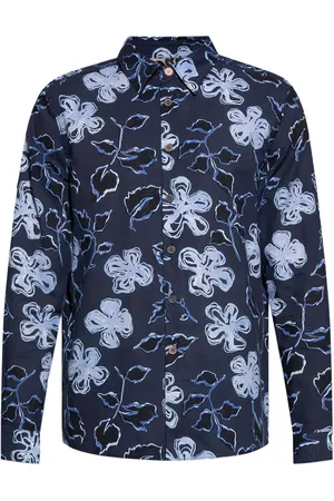 Paul Smith Hemd mit Blumen-Print