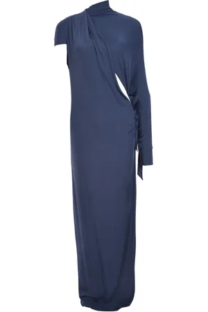 Atlein Maxikleid mit Cut-Out