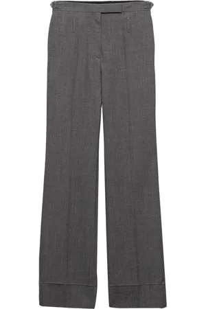 Prada Klassische Hose mit Gürtel