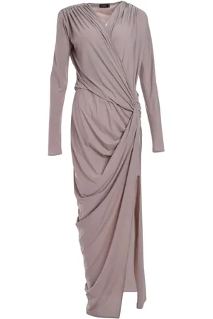Atlein Maxikleid mit V-Ausschnitt