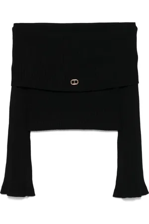 Twin-Set Schulterfreier Pullover