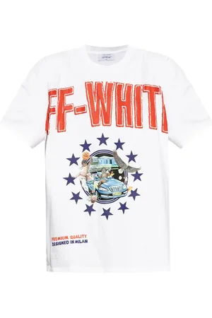 OFF-WHITE T-Shirt mit grafischem Logo-Print
