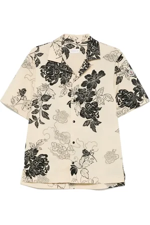 Moncler Hemd mit Blumen-Print