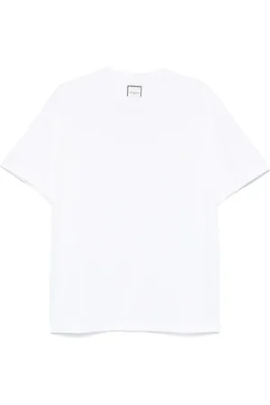 WOOYOUNGMI T-Shirt mit Perlmutt-Logo
