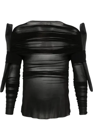 Rick Owens Drapiertes T-Shirt