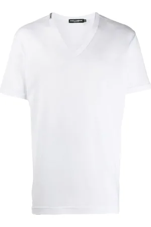 Dolce & Gabbana T-Shirt mit V-Ausschnitt