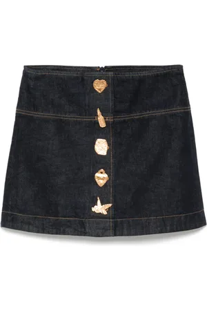 ZIMMERMANN Minirock aus Denim