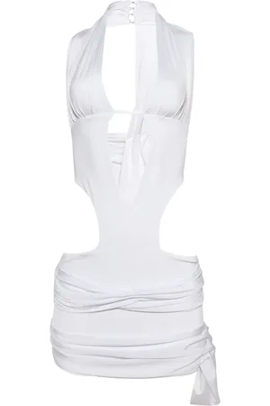 DI PETSA Drapiertes Minikleid