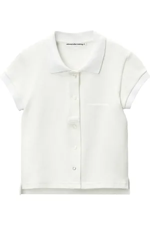 Alexander Wang Poloshirt mit Knöpfen