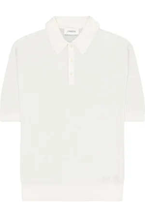 LANEUS Gestricktes Poloshirt