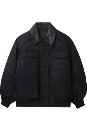 JUUN.J Bomberjacke mit gerafften Details