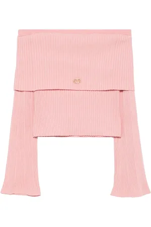 Twin-Set Schulterfreier Pullover