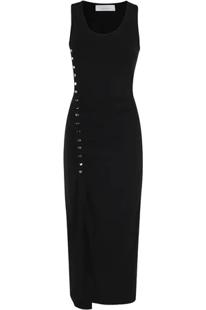 Paco rabanne Midikleid mit Nieten
