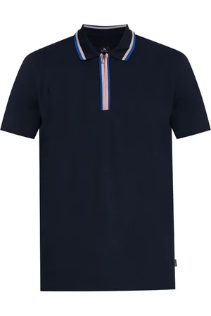 Paul Smith Poloshirt mit gestreiftem Detail