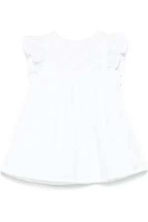 Tartine Et Chocolat Kleid mit Lochstickerei