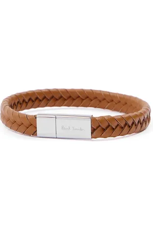 Paul Smith Geflochtenes Lederarmband
