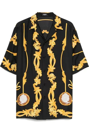 VERSACE Cameo Seidenhemd