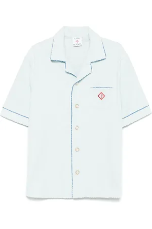 Casablanca Hemd mit Logo-Patch