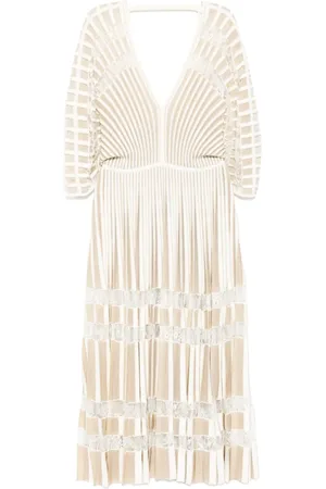 Elie saab Gestricktes Midikleid