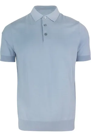 Paolo Pecora Fein gestricktes Poloshirt