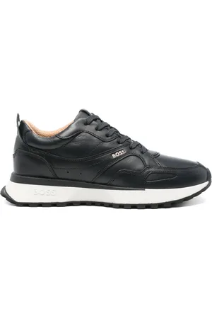 HUGO BOSS Sneakers aus gebürstetem Leder