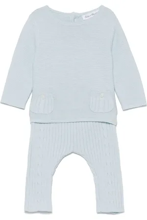 Tartine Et Chocolat Geripptes Hosen-Set