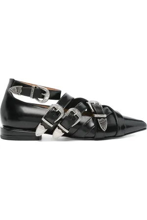 TOGA PULLA Ballerinas mit Zierschnalle