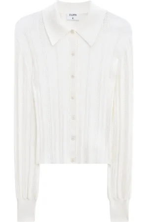 Filippa K Cardigan mit Zopfmuster