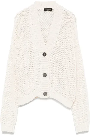 Roberto Collina Cardigan mit tiefer Schulter