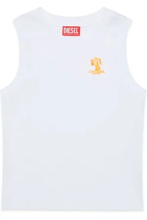Diesel Top mit Logo-Stickerei