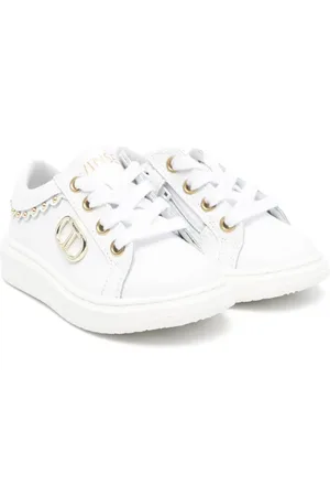 Twin-Set Sneakers mit Logo-Schild