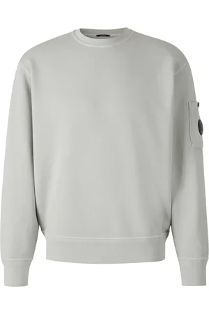 C.P. Company Sweatshirt mit Linsen-Detail