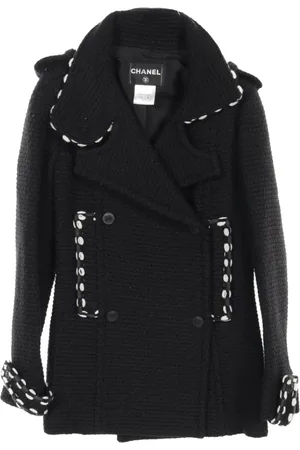 CHANEL 1986-1988 Cabanjacke aus Tweed