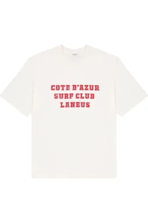 LANEUS T-Shirt mit Slogan-Print
