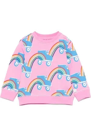 Stella McCartney Jogginghose mit Rollerskate Rainbow-Print