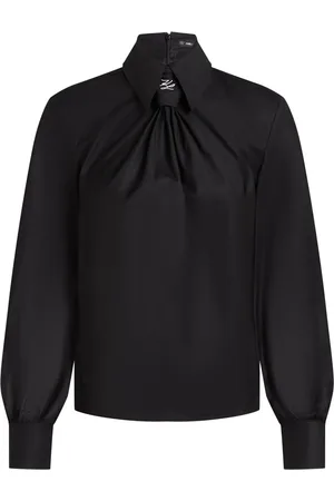 Karl Lagerfeld Bluse mit Schnürung