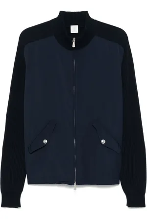 ELEVENTY Jacke mit Kontrasteinsätzen