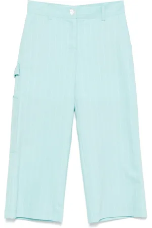Msgm Gerade Hose mit Nadelstreifen
