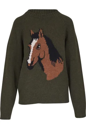 THE ELDER STATESMAN Horsey Pullover