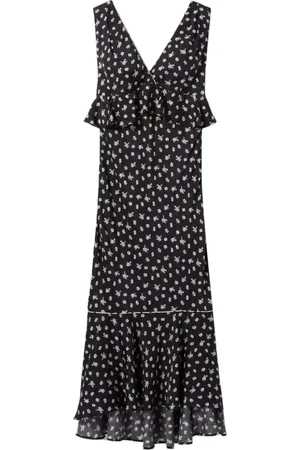 Claudie Pierlot Maxikleid mit Blumen-Print