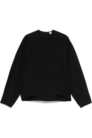Totême Bluse mit Fledermausärmeln