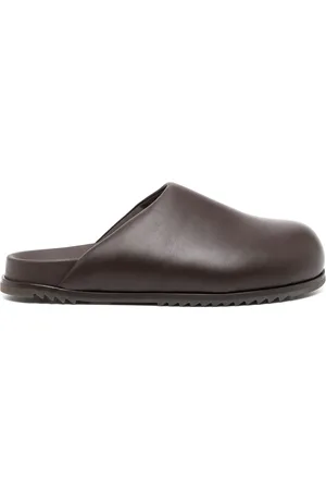 Rick Owens Mules mit runder Kappe