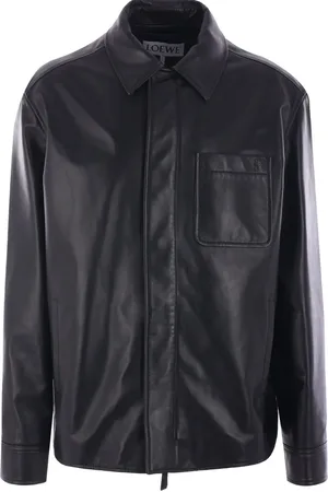 Loewe Hemdjacke aus Leder