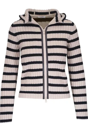 Brunello Cucinelli Gestreifter Cardigan
