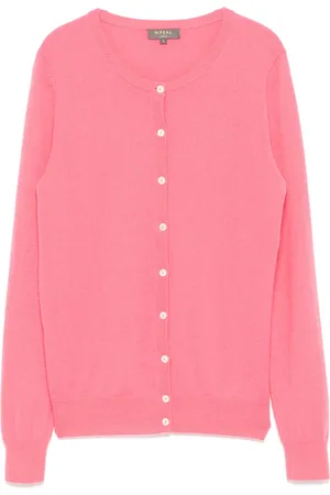 N.PEAL Olivia Cardigan mit rundem Ausschnitt