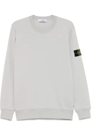 Stone Island Sweatshirt mit Kompass-Patch
