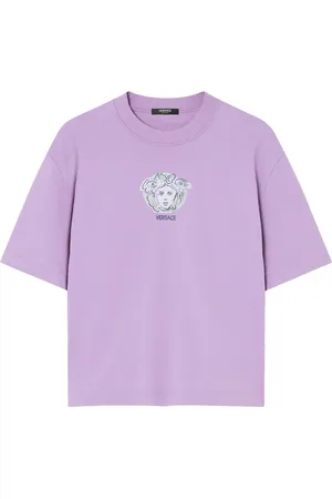 VERSACE Besticktes Painted Medusa T-Shirt