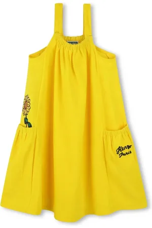 Kenzo Kleid mit Logo-Stickerei